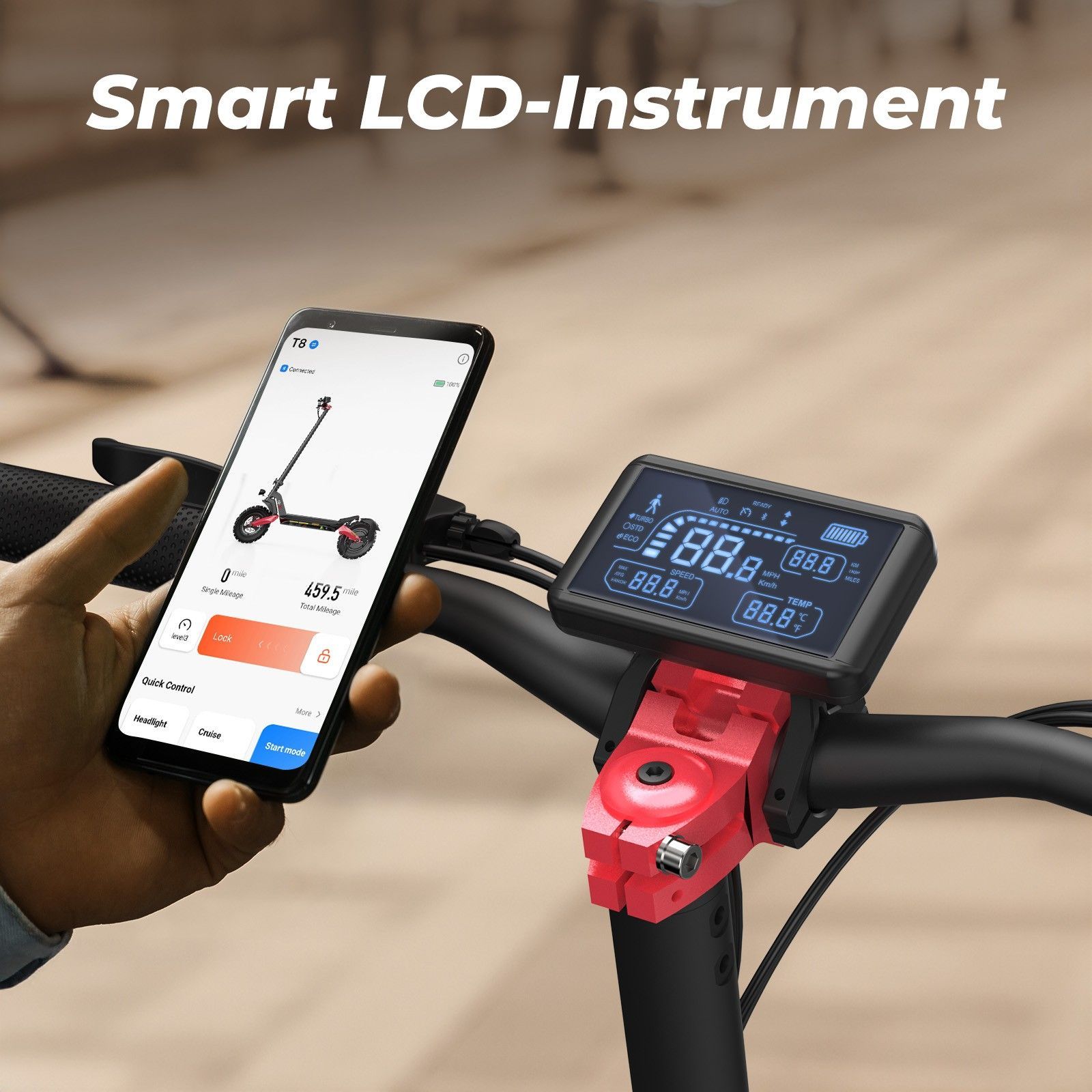 isinwheel T8 -sähköpotkulauta