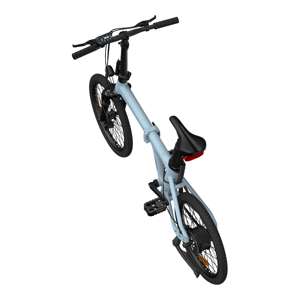 Folding electric bicycle ADO A20S AIR with front suspension, blue product image